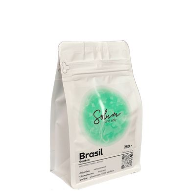 Кофе Solum Brasil Santos, 250 г