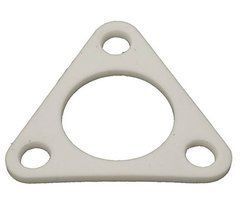 Прокладка тена 3 болта тефлон 80x80x3 mm d40 mm